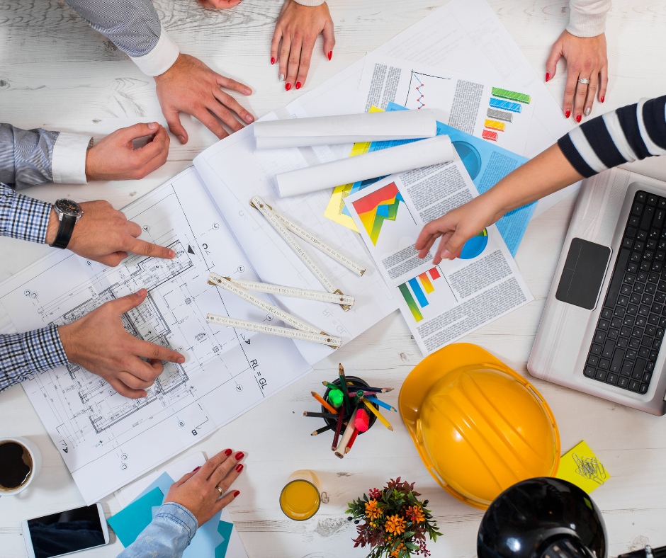 Equipo técnico trabajando